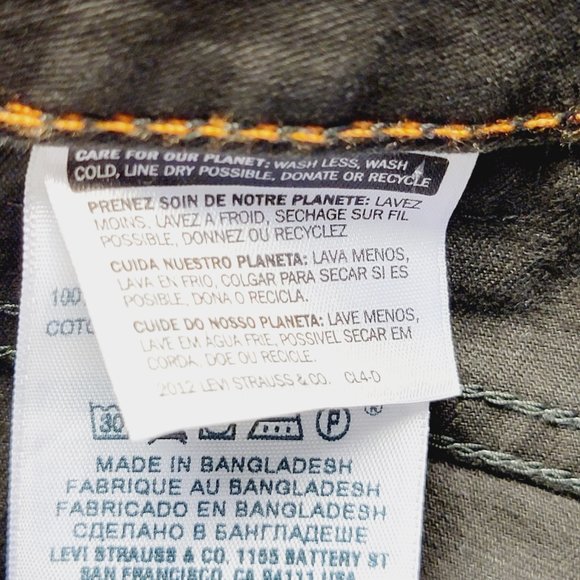 Dockers Mens Work Jeans - 38x30 Straight Fit - NWT - 5 Pocket - 100% Cotton - Picture 7 of 11